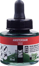 Amsterdam acrylic inkt fles 30 ml olijfgroen donker 622