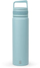 Leopold vienna - drinkfles moshi to-go beker thermosfles - dubbelwandig rvs - mint