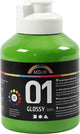 A-color glossy acrylverf, lichtgroen, 01 - glossy, 500 ml