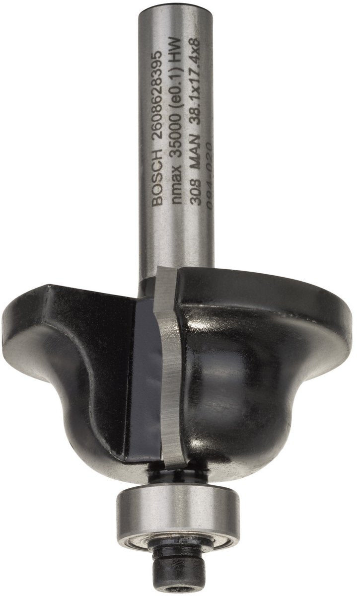 Bosch - paneelfrees b 8 mm, r1 6,3 mm, b 12,7 mm, l 17,4 mm, g 61 mm