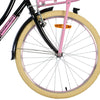 Volare Excellent Kinderfiets - Meisjes - 24 inch - Zwart - 3 Versnellingen
