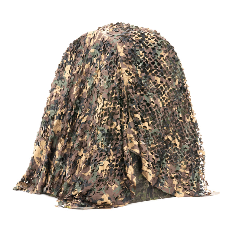 Buteo photo gear 3d leafs camouflagenet forest camo woodland 2,4x3 m