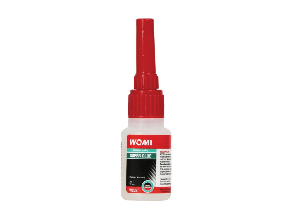 Womi Secondelijm transparant 20ml