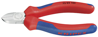 Knipex zijsnijtang voor kunststof met meer-componentengrepen 125 mm - 7202125