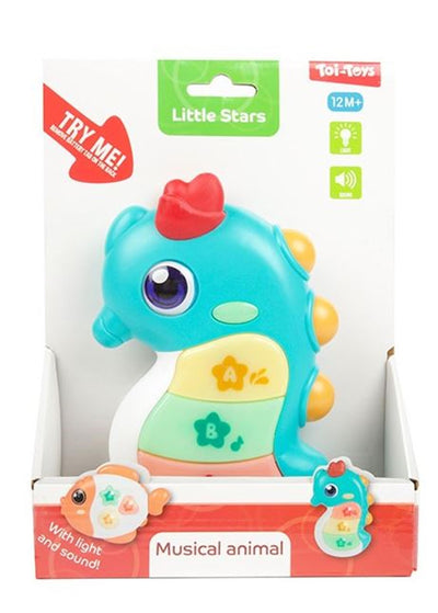 Toi-toys little stars baby muziekdier met l+g