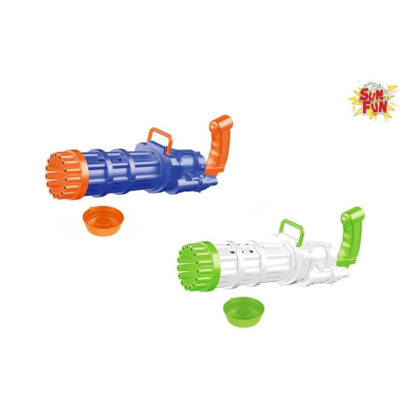 Sun fun super bellenblaaspistool 37cm b o met 50ml bellenblaas