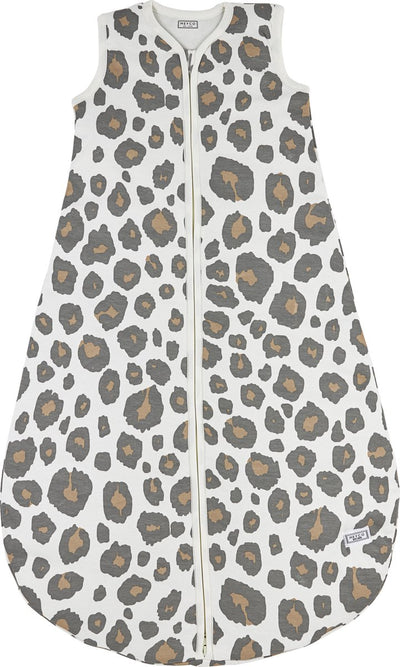 Meyco baby panter baby slaapzak rond gevoerd - neutral - 86cm - 2.5 tog