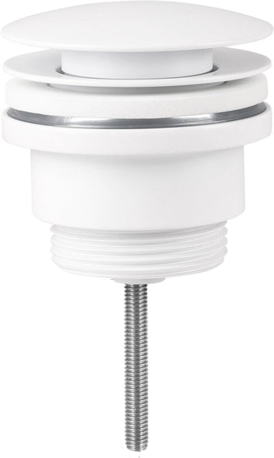 Differnz design afvoerplug mat wit