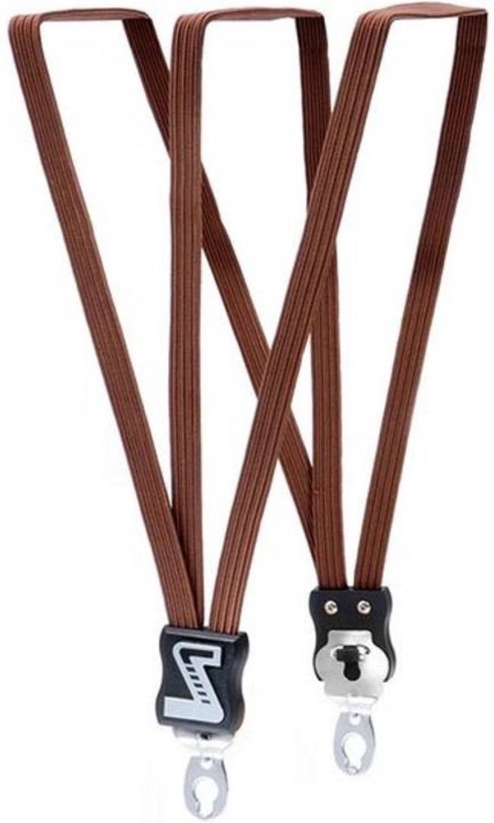 Snelbinder Trio Simson met 3 binders - bruin