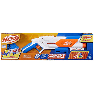 Hasbro nerf n series strikeback blaster + 18 darts