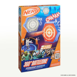 Hasbro nerf - surroundfx battlefield ie - inclusief accessoires
