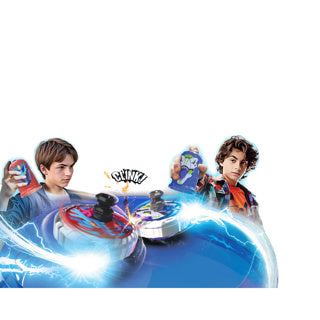 Silverlit spinner mad 2 deluxe battle pack - 2 shakers, 2 spinners, 1 battle arena