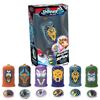 Silverlit spinner mad 2 single packs assorted | 2 stuks