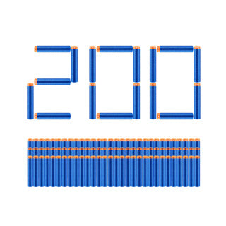 Zuru x-shot insanity 200 darts pack refill | 2 stuks