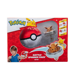 Jazwares pokémon battle spinner game - pikachu pokéball