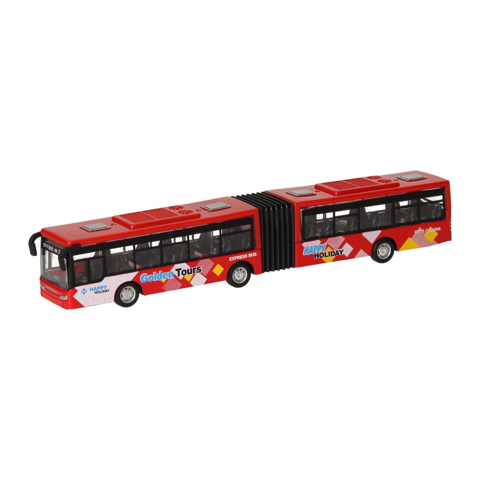 Die-cast metalen trolleybus