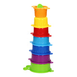 Stapelbekers Rups Deluxe 7dlg. - afbeelding 1