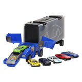 Lobbes speelgoed bv opberg autotransporter - blauw - afbeelding 5