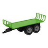Tractor met platte kar 1:32