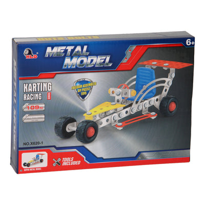 Lobbes constructie metaal raceauto, 109dlg.