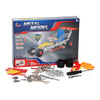 Lobbes speelgoed bv constructie metaal raceauto, 109dlg.