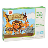 Lobbes puzzel dierentuin, 24st. - afbeelding 2