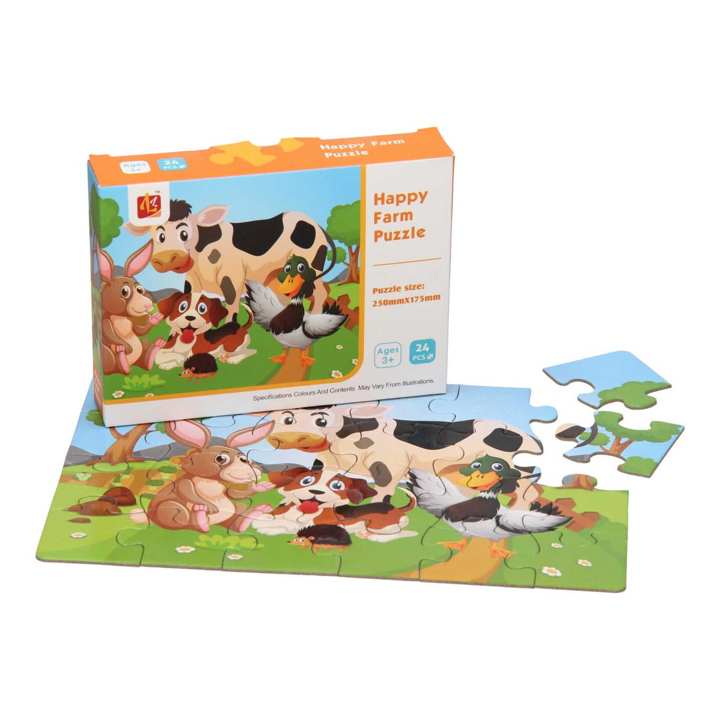 Puzzel boerderij, 24st.