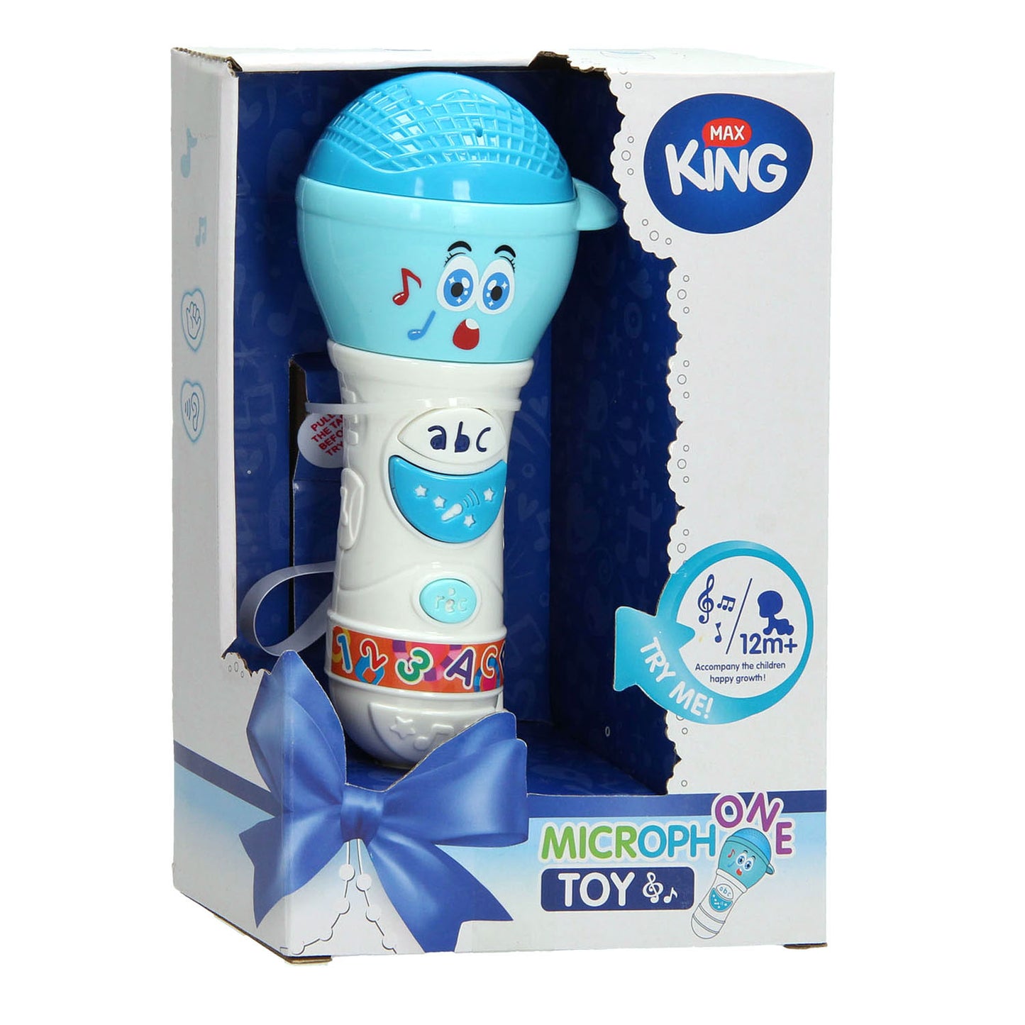 Peuter microfoon blauw