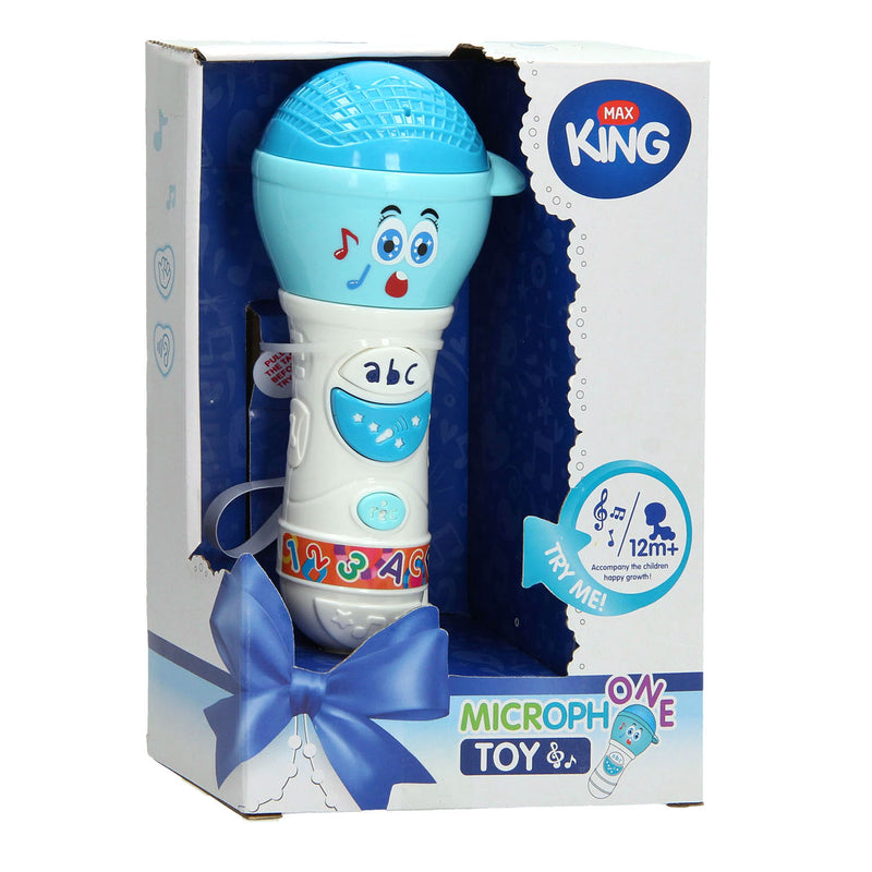 Peuter microfoon blauw