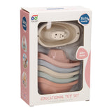 Lobbes badbootjes pastel, 6dlg. - afbeelding 2