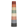 Lobbes stapelbekers pastel, 8dlg.
