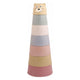 Stapelbekers pastel, 6dlg.