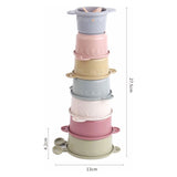 Lobbes waterval badbekers pastel, 8dlg. - afbeelding 3