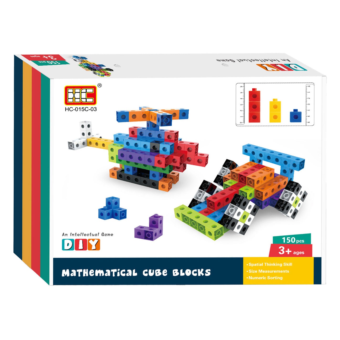 Bouwblokjes set - 150dlg.