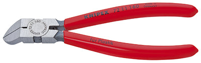 Knipex zijsnijtang voor kunststof | 45 gr. | 160 mm | 7211160 - 7211160