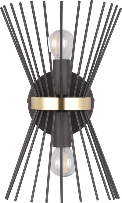 Rl live your light reality rod wand lamp - zwart goud
