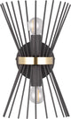Rl live your light reality rod wand lamp - zwart goud