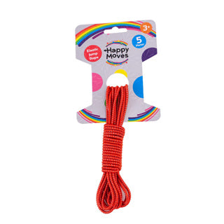 Happy moves springelastiek 5 meter 3 assorti | 12 stuks