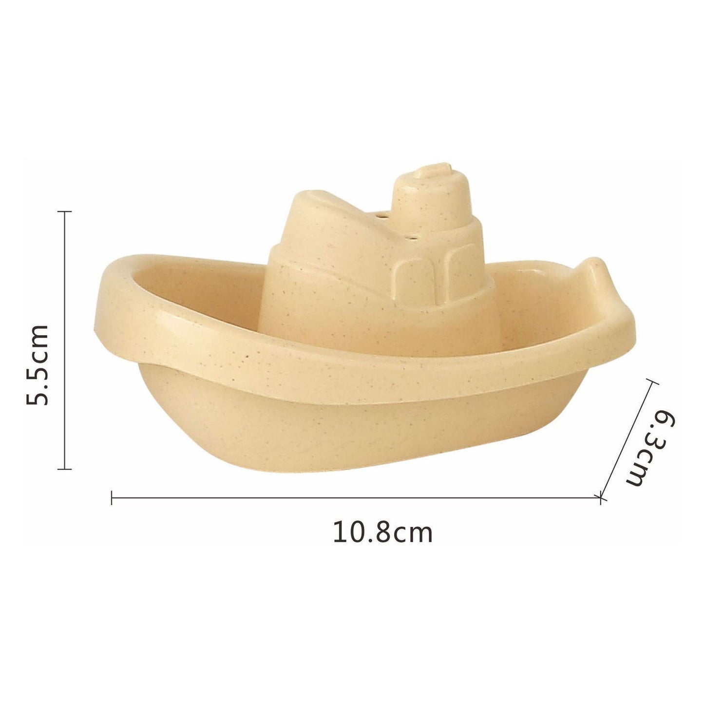 Badbootjes pastel, 6dlg.