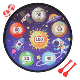 Klittenband dartbord ruimte - afbeelding 3