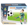 Voetbaltrainer aan koord