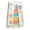 Lobbes speelgoed bv baby stapeltoren pastel