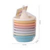 Lobbes speelgoed bv badbootjes pastel, 8dlg.