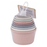 Lobbes waterval bekers pastel, 8dlg. - afbeelding 2