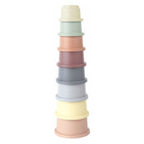Lobbes waterval bekers pastel, 8dlg. - afbeelding 1