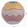 Baby puzzelbal pastel