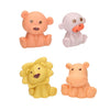 Lobbes badspeelgoed baddieren familie pastel 9-delig veilig babybad.