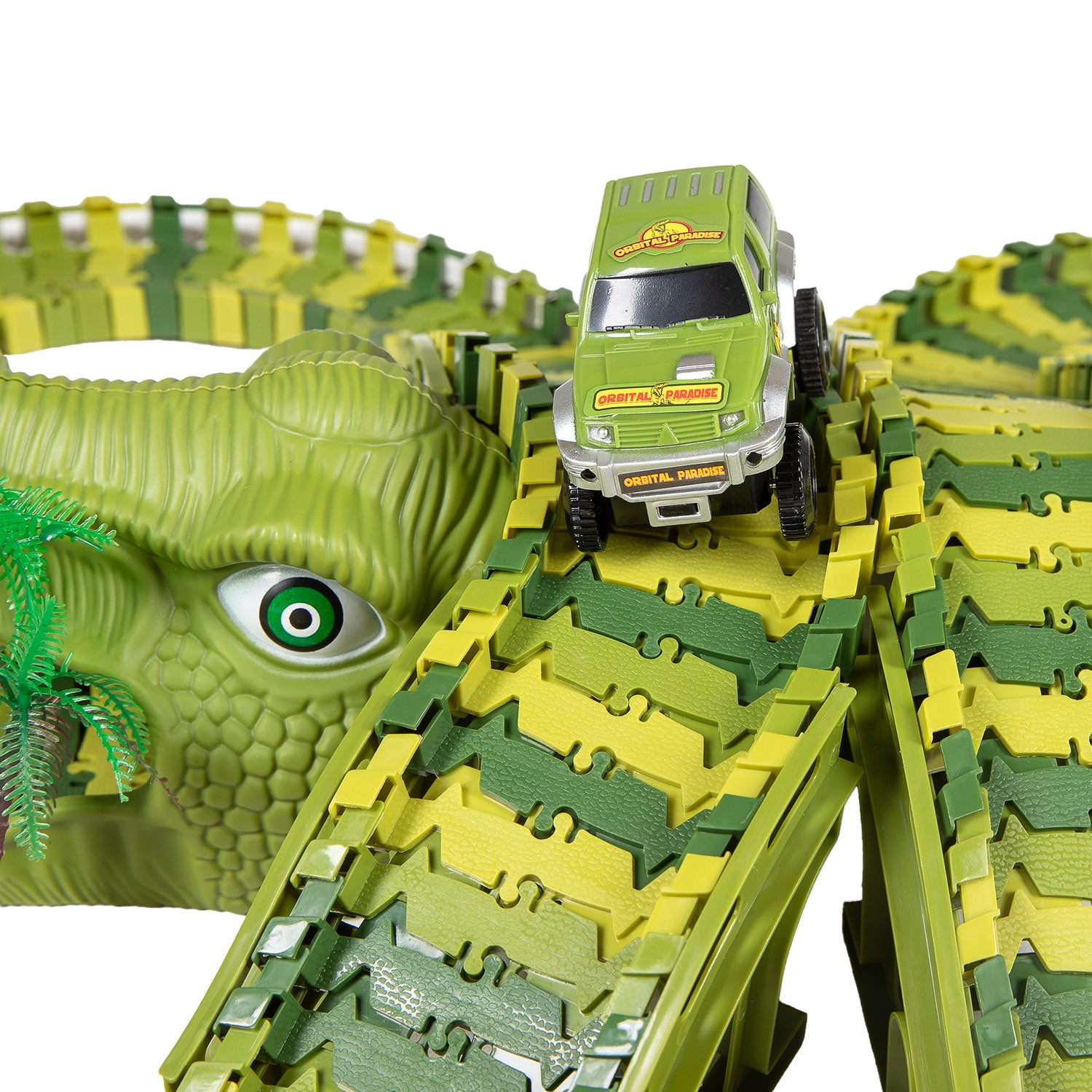 Lobbes dinotrack uitgebreid speelset, 200dlg.