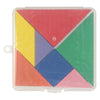 Houten tangrampuzzel, 7st.