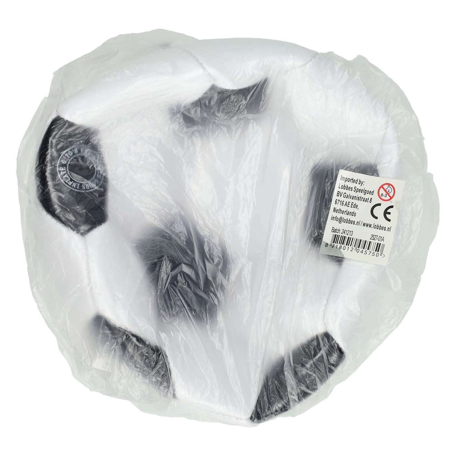 Voetbal zwart wit